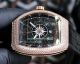 Swiss Replica Franck Muller V45 Master of Complications Black Dial Rose Gold Diamond Watch  (2)_th.jpg
